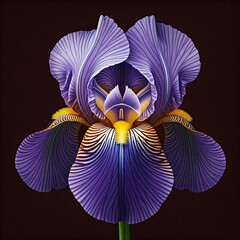 Purple Orchid flower