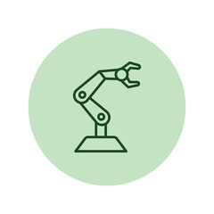 Robot Arm pentaglow, vector, pixel perfect, illustrator file 
