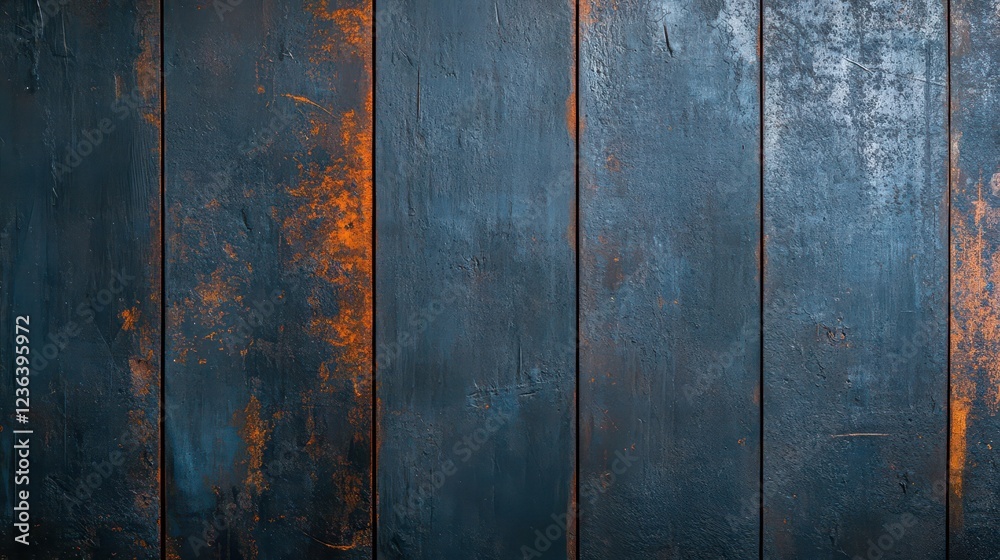 Poster rustic dark wood background with rich rust paint accents evoking an aged and weathered charm perfect