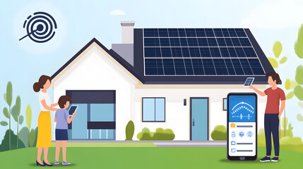 solar panel with solar panels