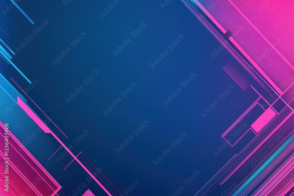 Aufkleber Intricate Abstract Geometric Lines Forming a Dynamic Background with Vivid Colors Creating an Energetic and Modern Visual Experience for Design