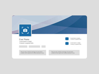 Abstract Linkedin Creative Facebook Instagram Cover Art