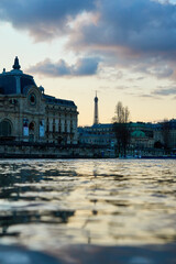 Sunset over the Seine