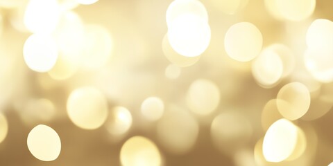 Obraz premium Golden bokeh lights create a dreamy backdrop.