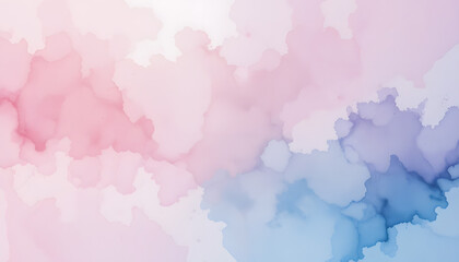 Obraz premium Elegant Soft Pastel Watercolor Abstract Background