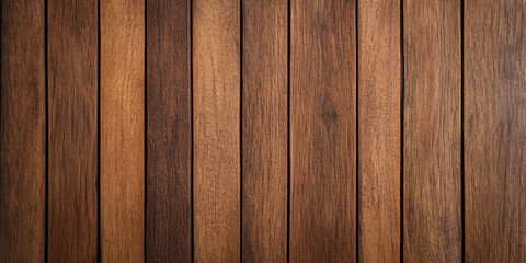 Fototapeta premium Wooden texture background with rich brown tones and natural patterns, perfect for design projects or as rustic backdrop