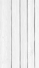 White wood background texture. Background for your design. White wooden banner, clipart style. isolated with white shades