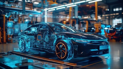 Futuristic User Interfaces Enhancing Electric Vehicle Experience