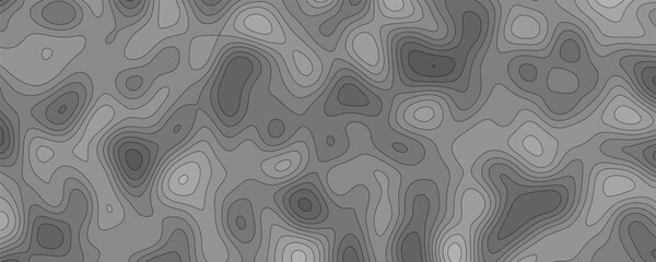 Highly Detailed Cartographic Terrain Illustration with Meticulous Contours and Elevation Depiction

