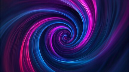 A vibrant, swirling abstract design featuring shades of blue and pink, creating a hypnotic, dynamic visual effect.