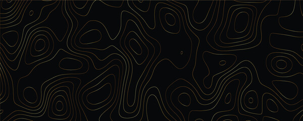 Artistic and Organic Terrain Contour Design with Elegant Flowing Lines and Subtle Textures

