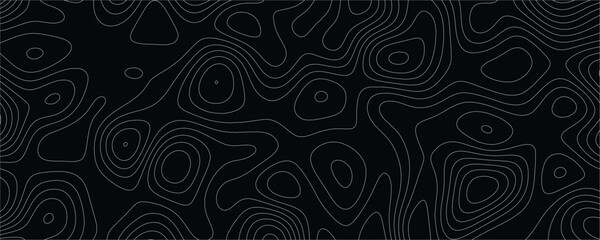 Classic Cartographic Topography Vector with Antique Styling and Traditional Map Elements

