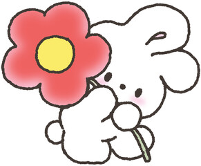 flower rabbit