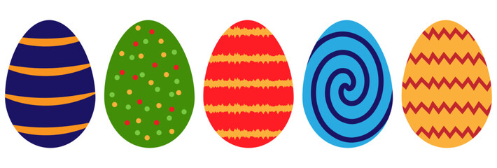 Easter day festival icon with decoration patterns symbols, logo isolated vector illustration, Happy Easter day typography text design, Colorful Easter eggs, Web banner, ,silhouette, line art. eps10