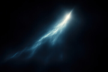 Cosmic Light Trail Background