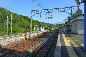 Naklejka premium 小鳥谷駅
