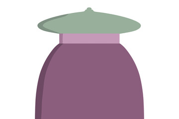 Minimalist Graphic of a Mosque