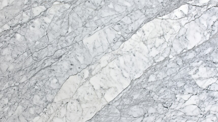 Obraz premium Natural White Marble Pattern with Subtle Gray Veining