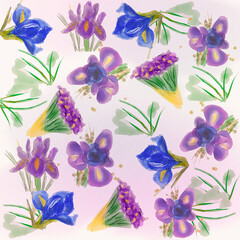 seamless floral pattern