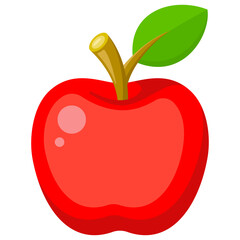 Flat Apple Icon