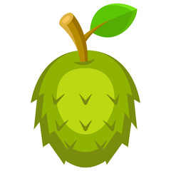 Flat Soursop Icon