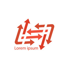 Creative Modern Dynamic Connections Logo