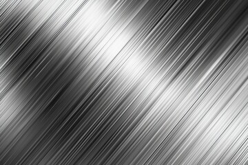 Fototapeta premium Abstract Silver Diagonal Lines Texture Background