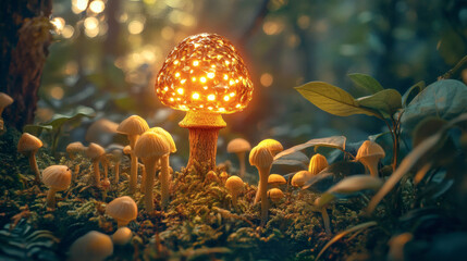 Bright idea and creative thinking