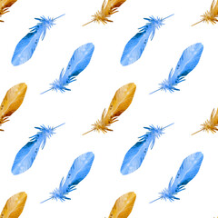 feathers pattern