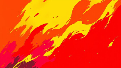 Obraz premium anime wallpaper abstract illustration background.