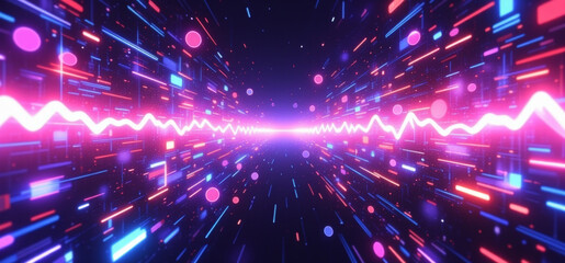 anime wallpaper abstract illustration background.