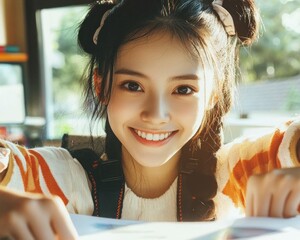 Exploring The Role of Digital Learning in a Globalized World with AI-driven scheduling Students from diverse time zones connect seamlessly in this virtual class, fostering international collaboration