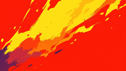 Obraz premium anime wallpaper abstract illustration background.
