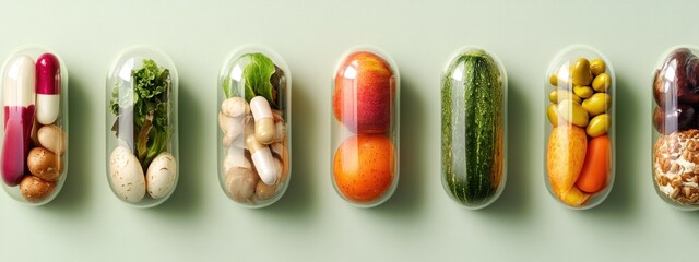 Natural Food Capsules: A Healthy and Vibrant Diet in Pill Form