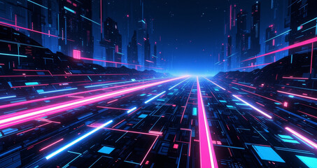 anime wallpaper abstract illustration background.