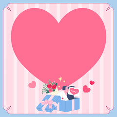 valentine greeting card