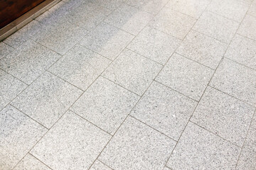 Granite tiles for the floor