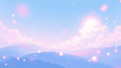 anime wallpaper abstract illustration background..