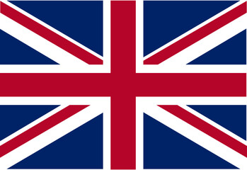 Fototapeta premium United Kingdom flag illustrator national
