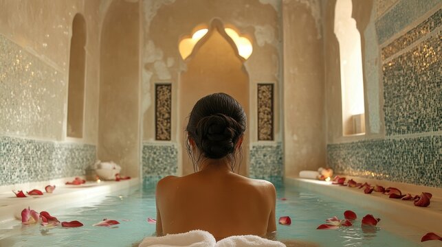 Relaxing Hammam Spa Experience in Moroccan Setting