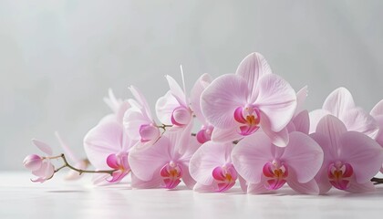 pink orchid flowers