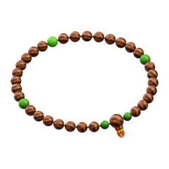 3d render prayer beads