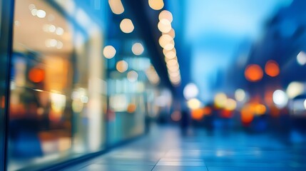 Blurred glass facade of a corporate office building in a business district, emphasizing modern architecture.