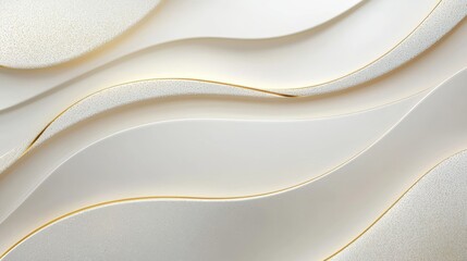 Obraz premium Elegant white shimmer background with fine glitter particles