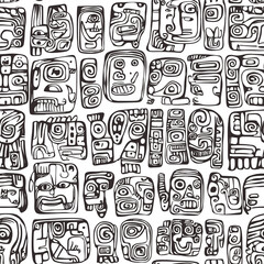 Mexican seamless pattern motifs cultural design textile art vibrant environment abstract viewpoint