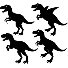 vector illustration of dinosaur