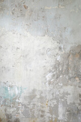 The different shades of gray, brown, and white suggest areas of damage on wall rough texture and plaster surface.
