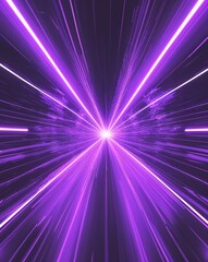 Neon purple and gray with spectral energy pulses abstract Halloween concept background