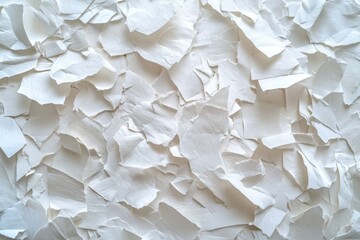 Obraz premium Torn White Paper Texture Background Abstract Craftsmanship Design