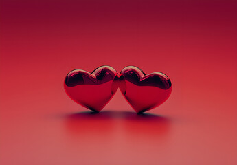 Heart shaped decoration